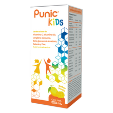 Cargar imagen en el visor de la galería, PUNIC KIDS FRASCO CON JARABE DE 250 ML