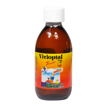 Cargar imagen en el visor de la galería, VIVIOPTAL JUNIOR JARABE CON VITAMINAS Y MINERALES PARA NIÑOS, CAJA CON FRASCO DE 250 ML.
