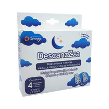 Cargar imagen en el visor de la galería, DESCANZZZA DILATADORES NASALES ANTI RRONQUIDOS. CONTIENE 4 JUEGOS DE DILATADORES CON ESTUCHE.