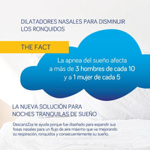 Cargar imagen en el visor de la galería, DESCANZZZA DILATADORES NASALES ANTI RRONQUIDOS. CONTIENE 4 JUEGOS DE DILATADORES CON ESTUCHE.